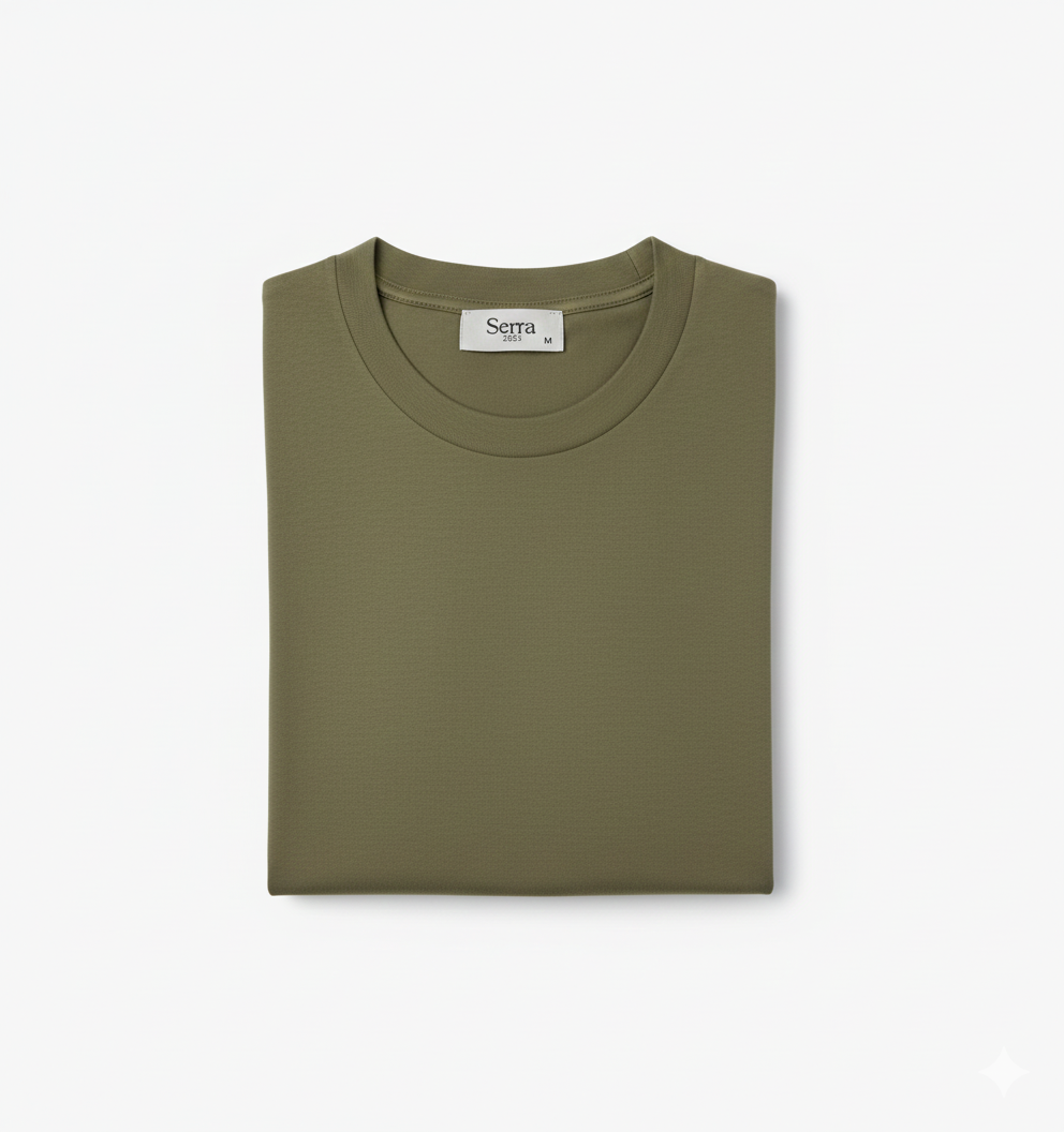 Firenze | Brown Premium Cotton Short Sleeve T-Shirt