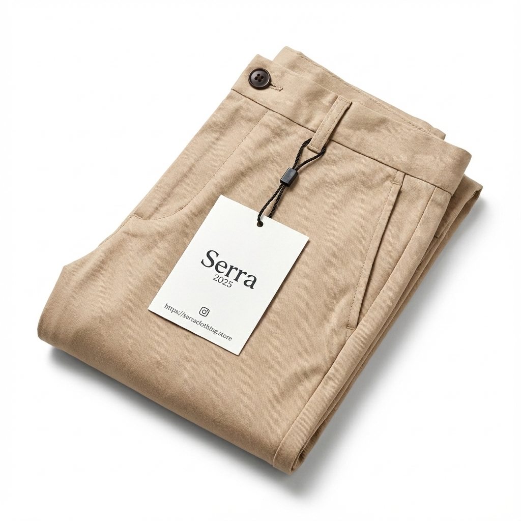 Lucca | Men's Slim Fit Cotton Trousers