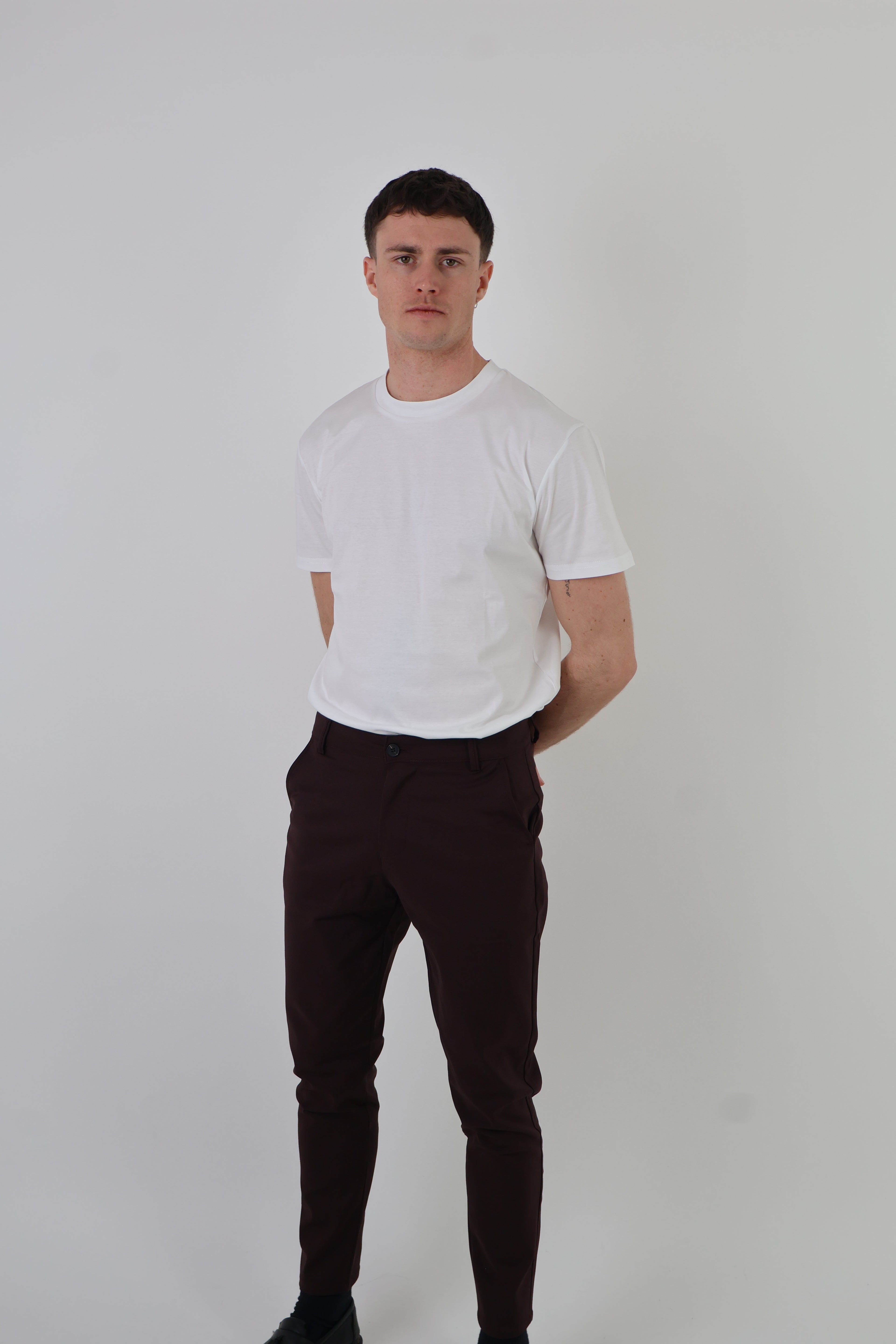 Lucca | Men's Slim Fit Cotton Trousers
