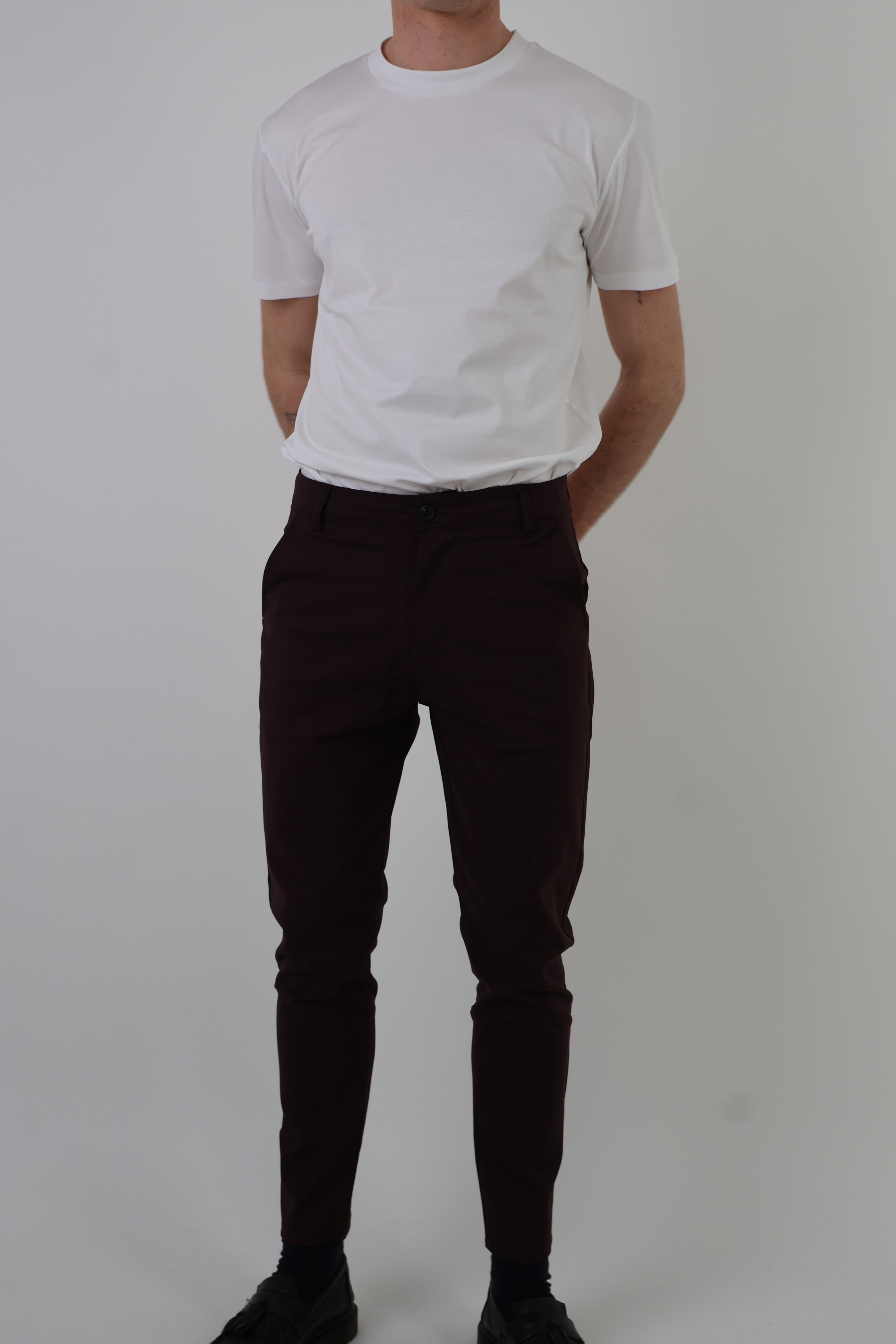 Lucca | Men's Slim Fit Cotton Trousers