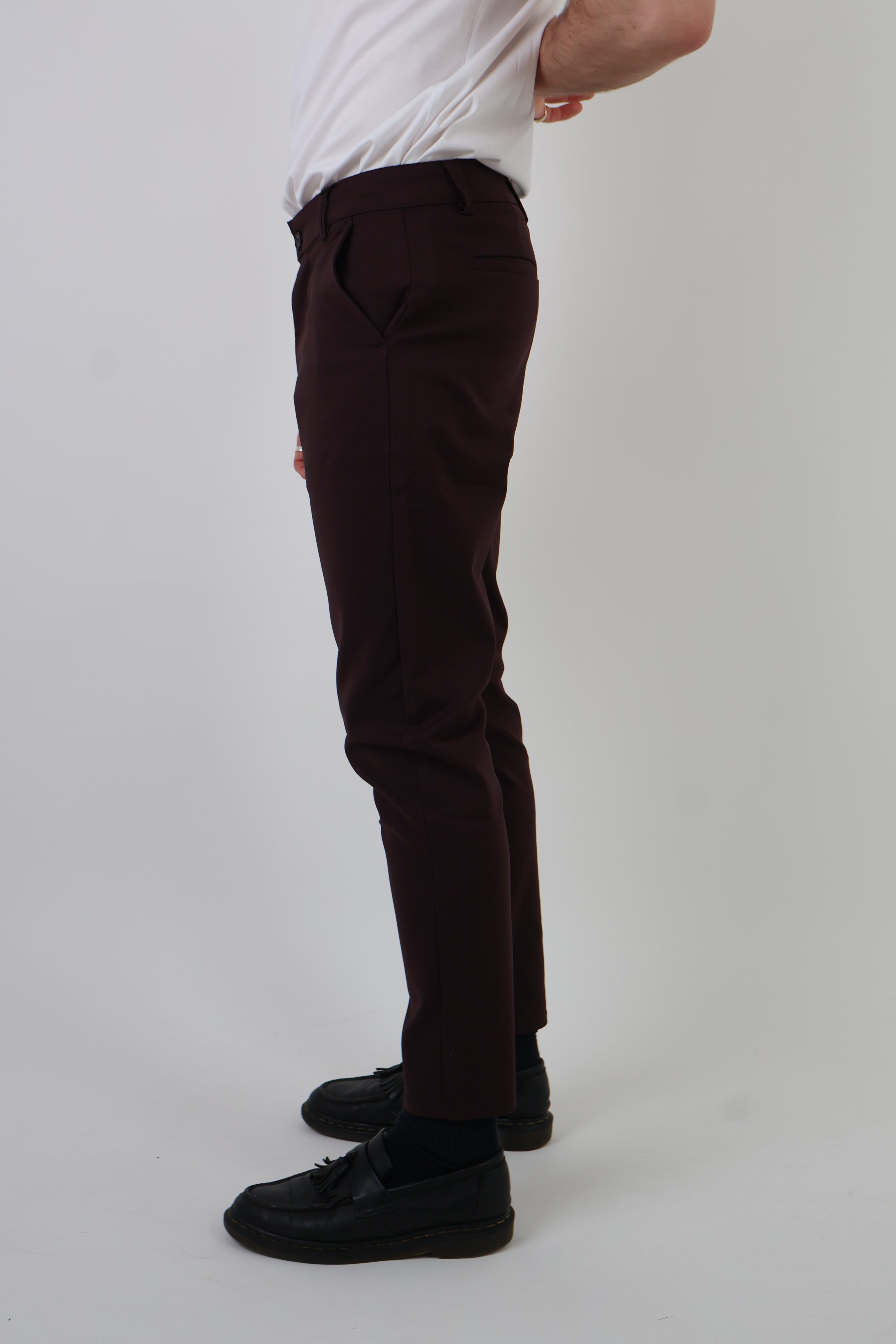 Lucca | Men's Slim Fit Cotton Trousers