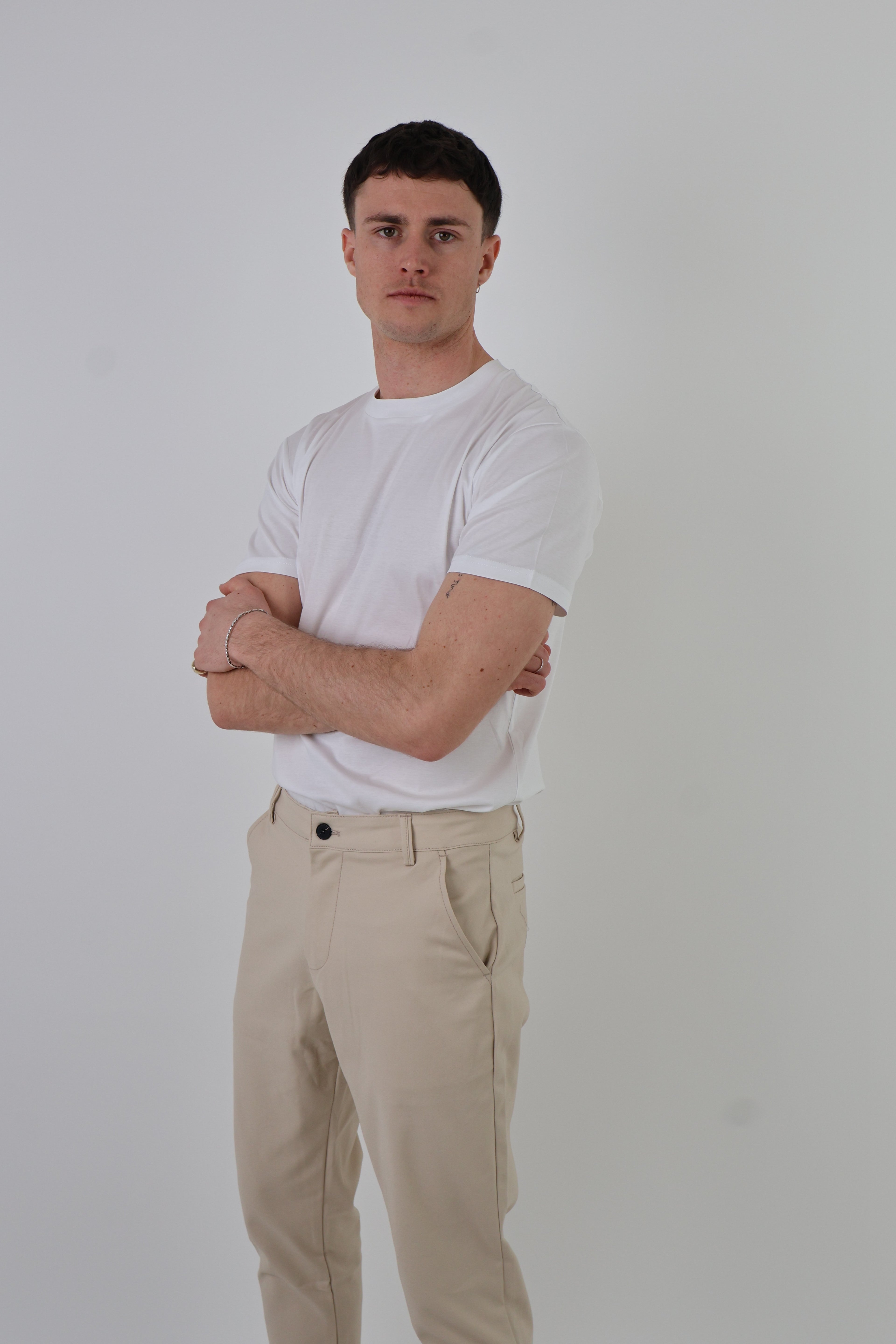 Lucca | Men's Slim Fit Cotton Trousers