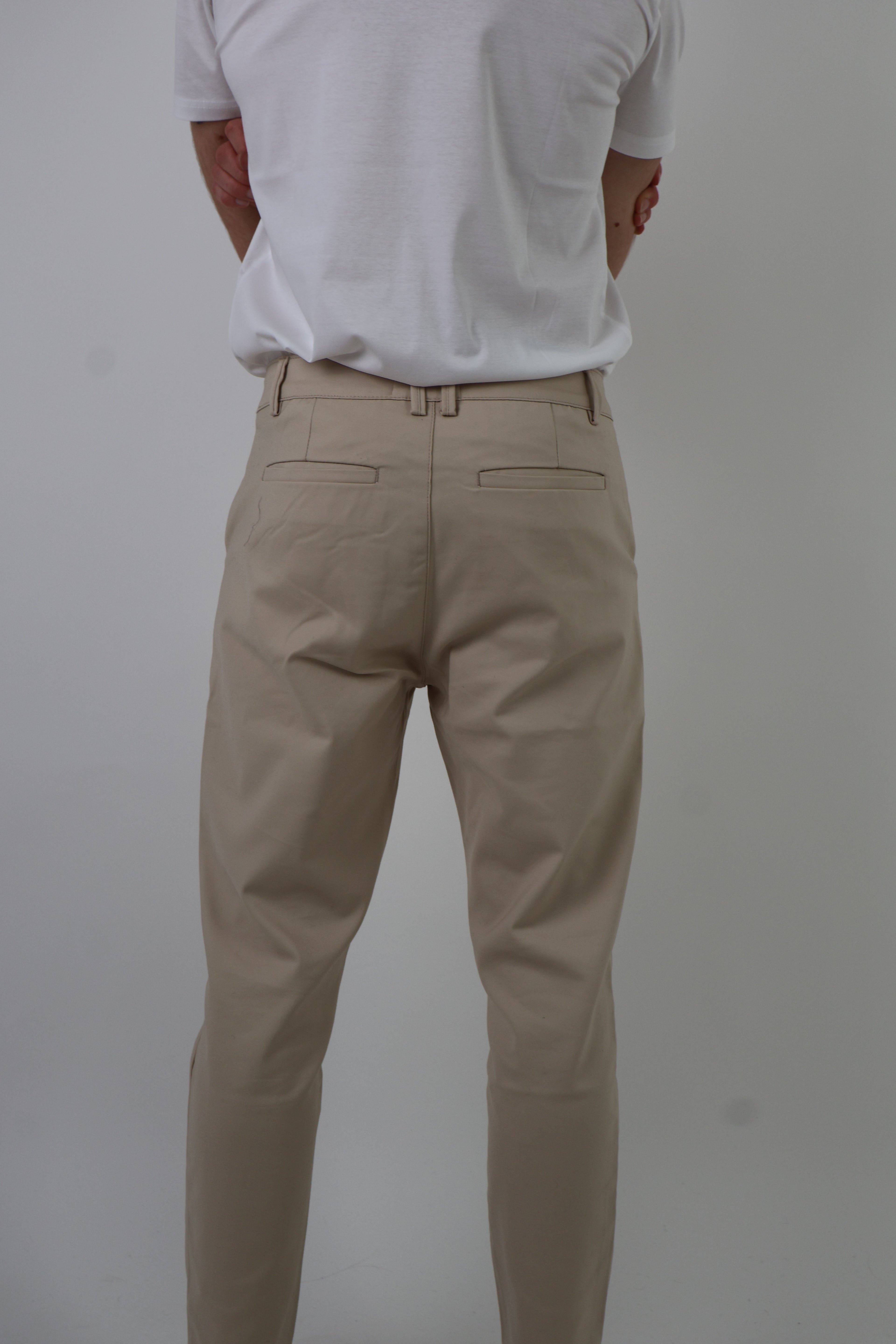 Lucca | Men's Slim Fit Cotton Trousers