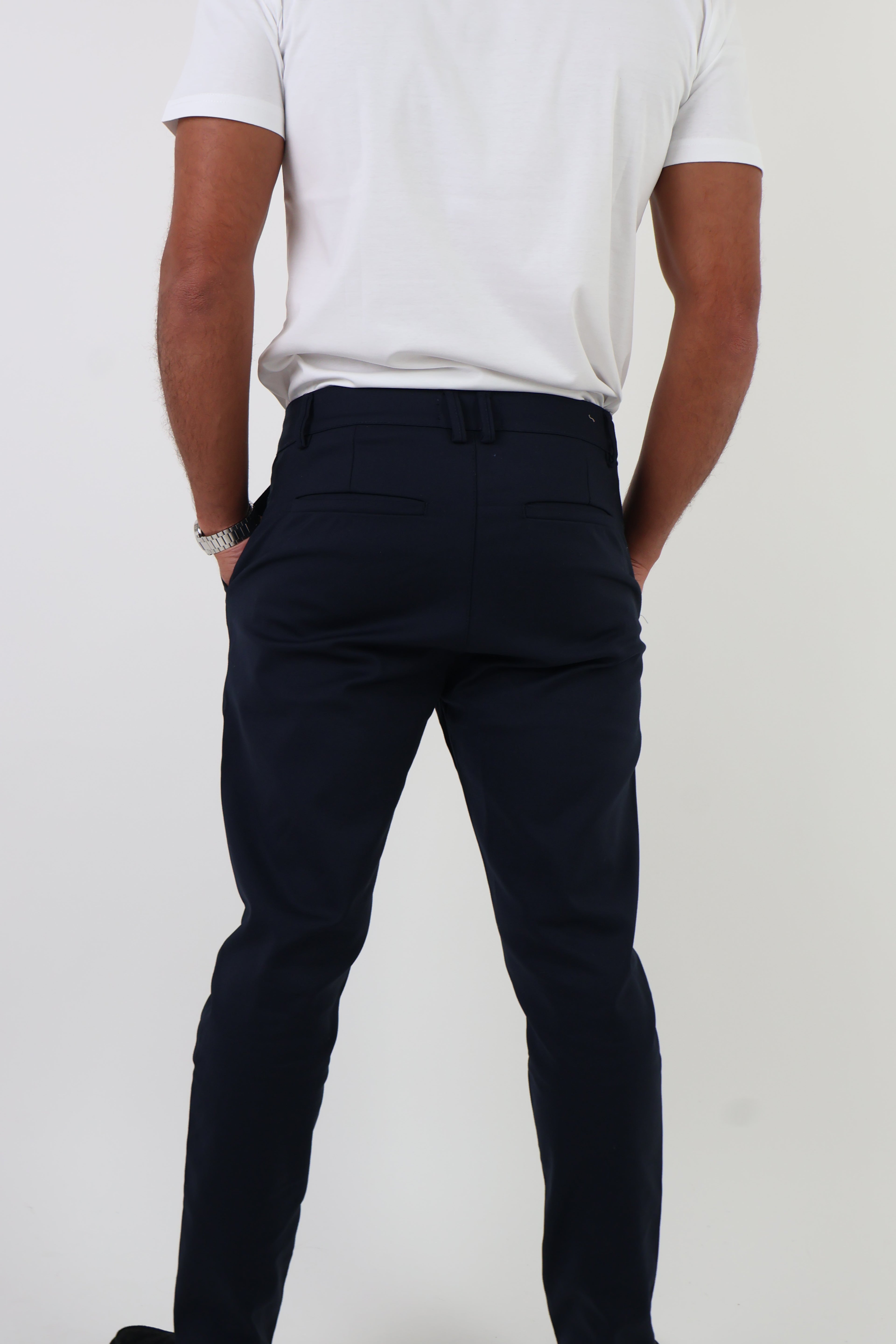 Lucca | Men's Slim Fit Cotton Trousers