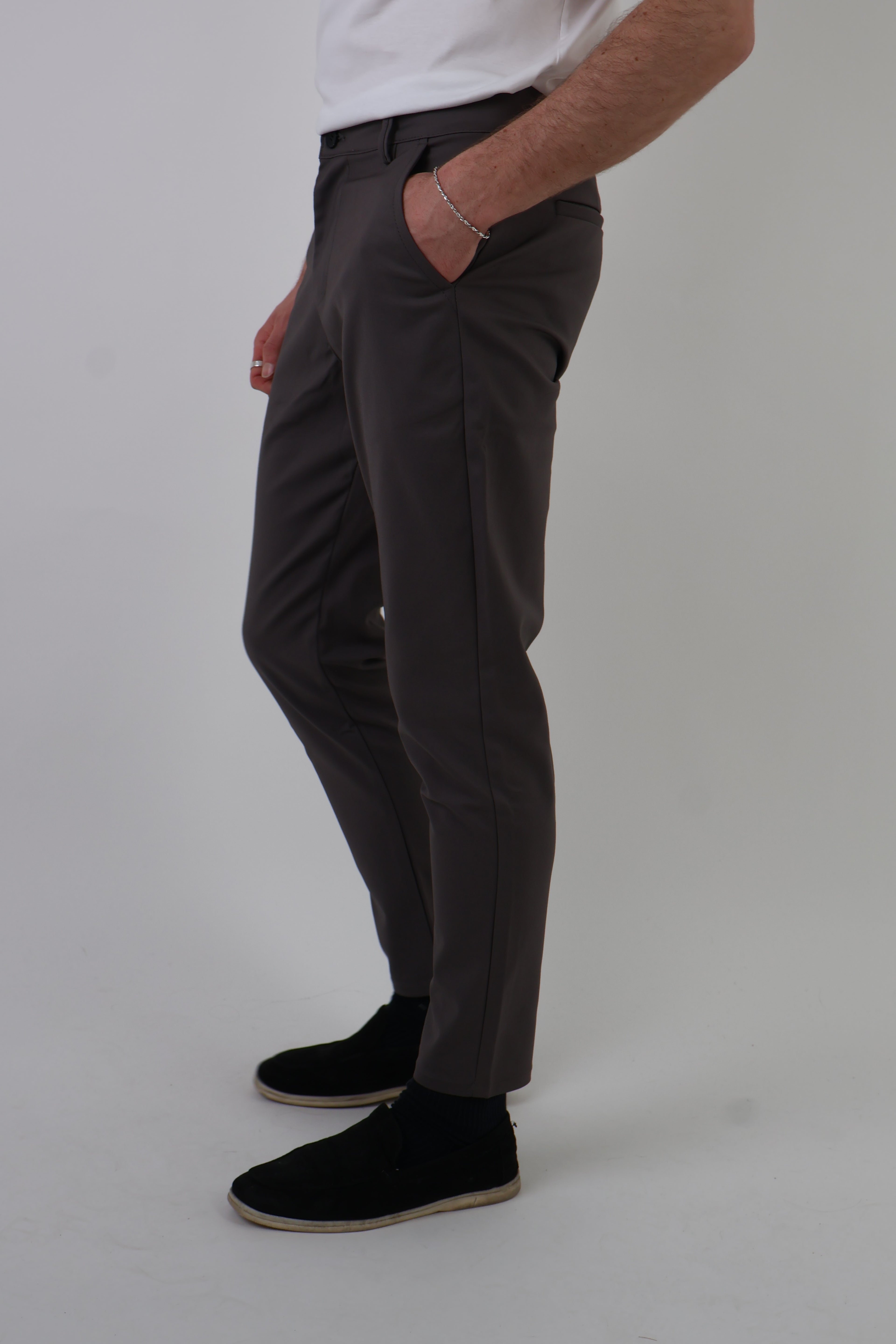 Lucca | Men's Slim Fit Cotton Trousers