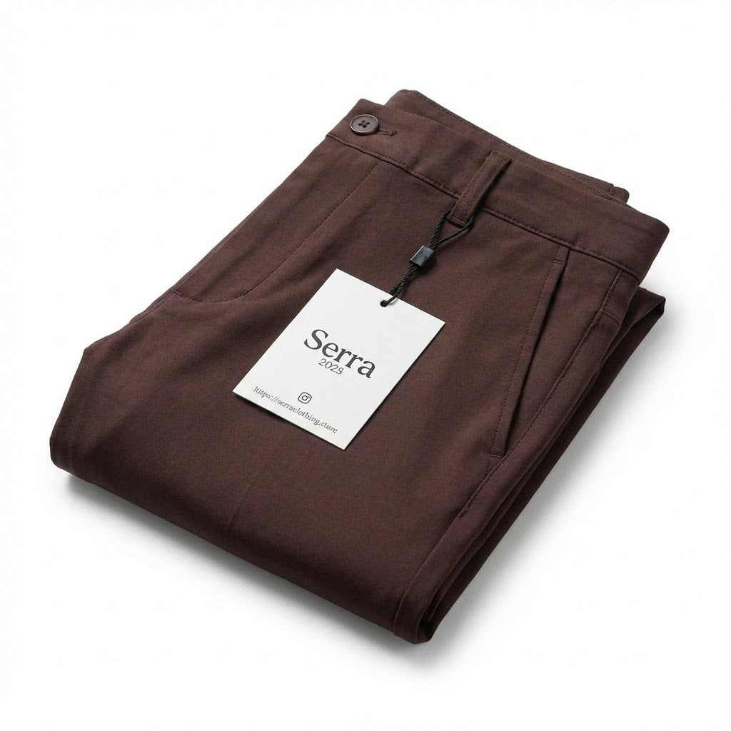 Lucca | Men's Slim Fit Cotton Trousers