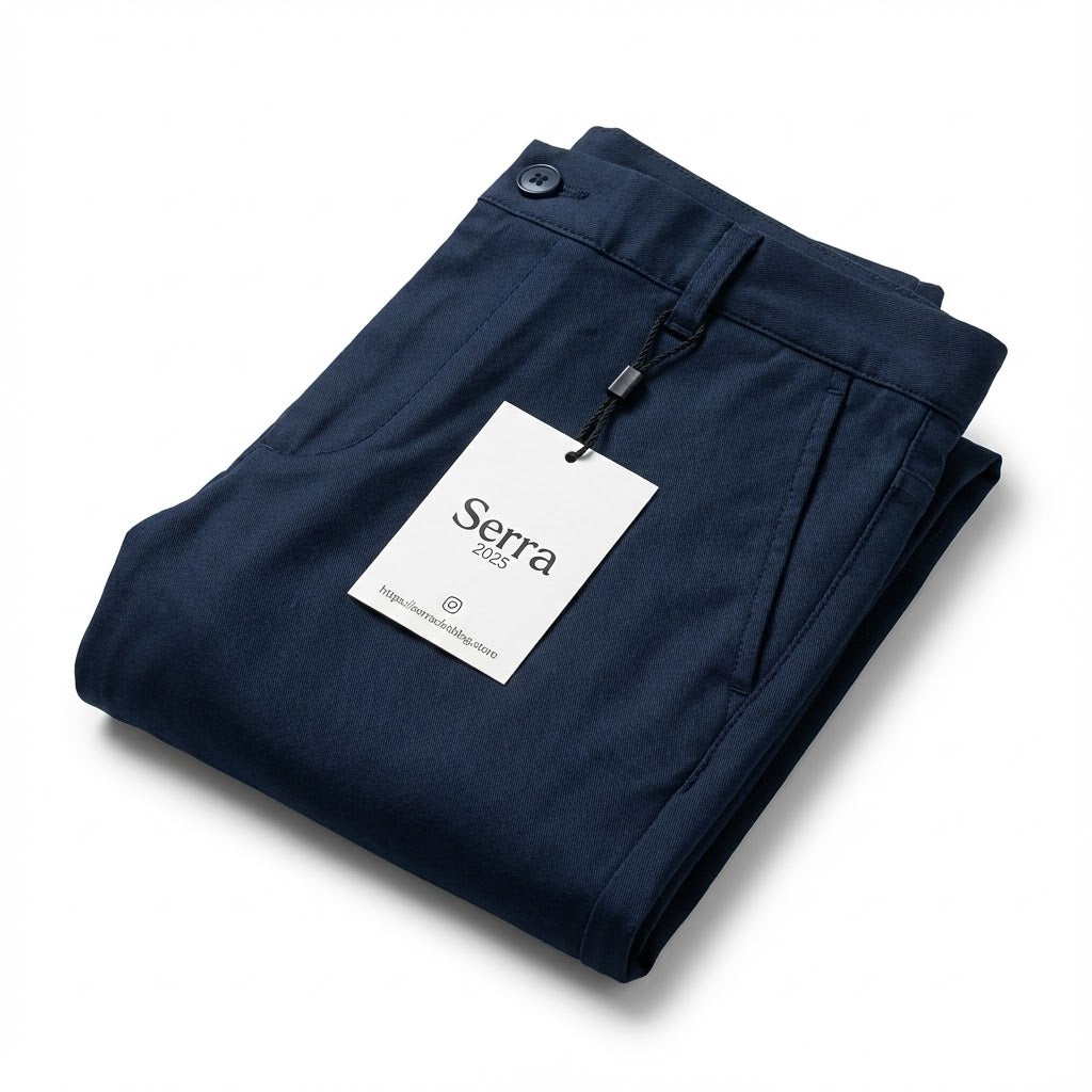 Lucca | Men's Slim Fit Cotton Trousers