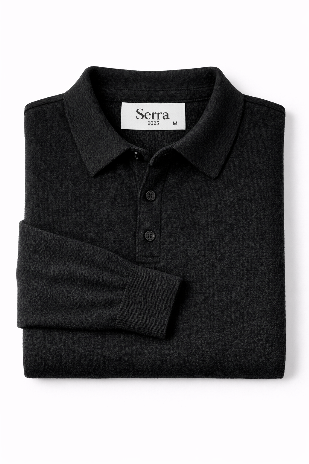 Roma | Men's 100% Cashmere Long Sleeve Polo