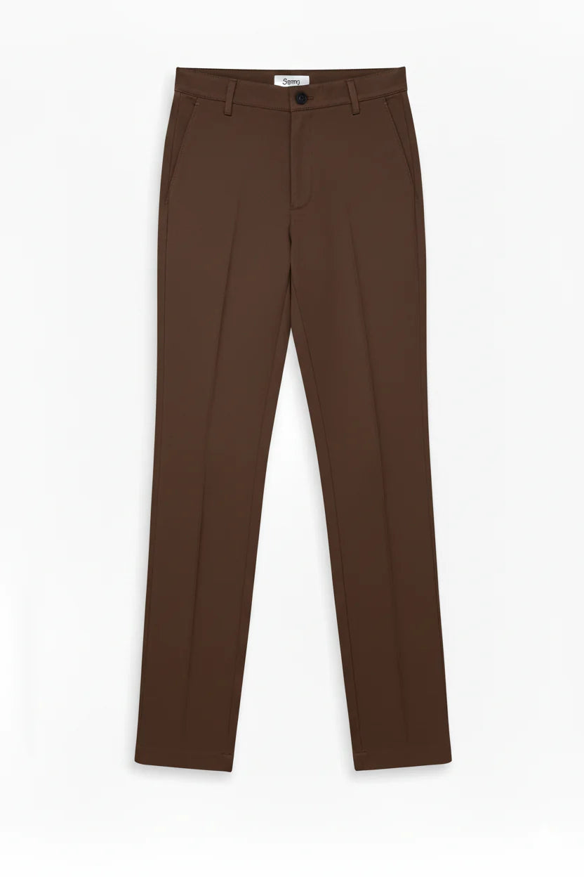 Lucca | Men's Slim Fit Cotton Trousers